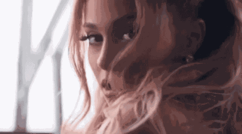 Ariana Grande Wink GIF