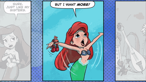 Ariel Want GIF