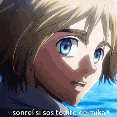 Armin Arlert Armin De Mika GIF