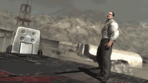 Armstrong Metal Gear Rising GIF