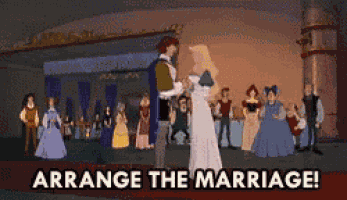 Arrange The Marriage - The Swan Princess GIF