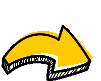 Arrow Yellow Arrow Sticker