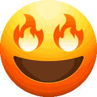 Arson Fire Eyes Sticker