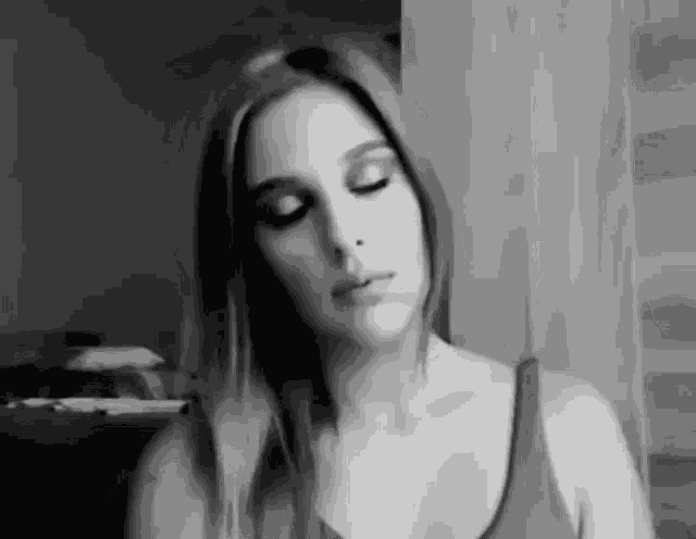 Art Makeup Pose GIF