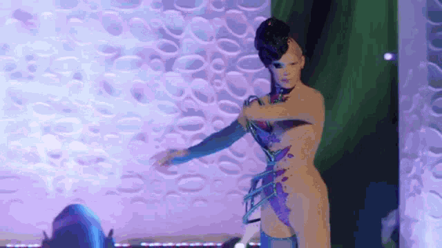 Art Simone Born Naked GIF