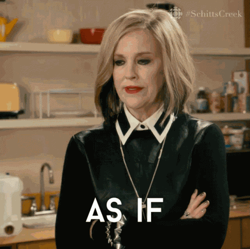 As If Moira Rose GIF