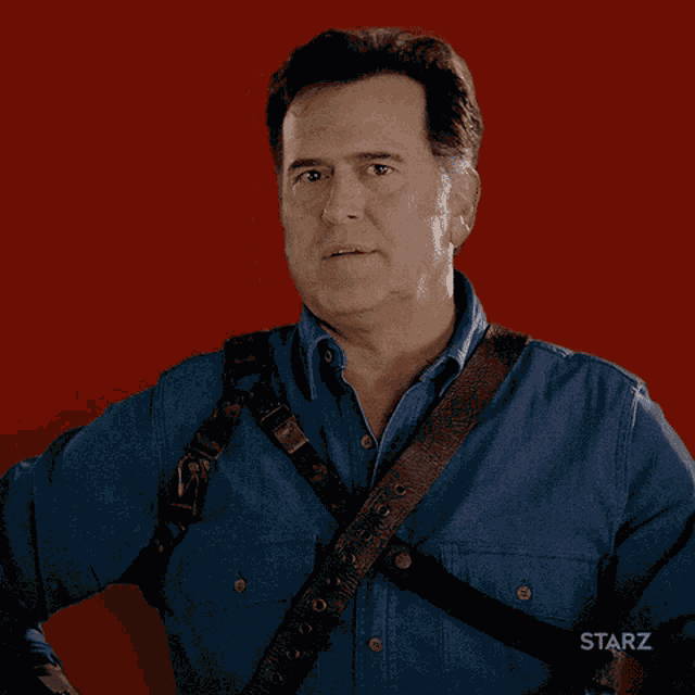 Ash Vs Evil Dead Pointing GIF