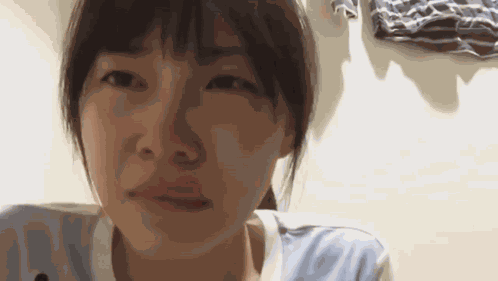 Asian Girl I Have No Money Asain Girl Sad Then Happy GIF