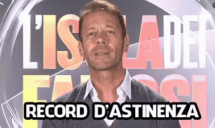 Astinenza Castità Record Rocco Siffredi Isola Deri Famosi GIF