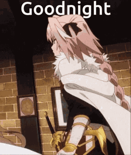 Astolfo Goodnight GIF