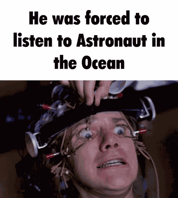Astronaut Ocean GIF