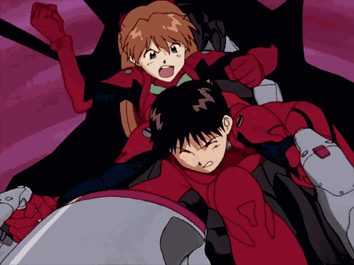 Asuka Evangelion GIF