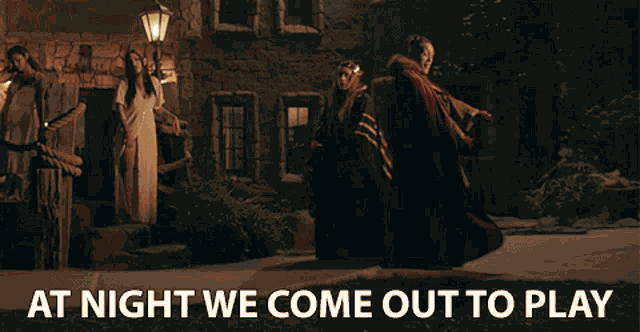 At Night We Come Out To Play Lil Skies GIF