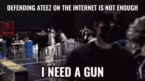Ateez Funny GIF