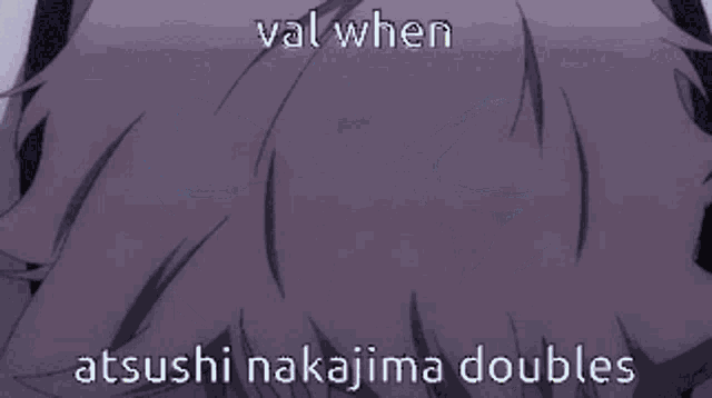 Atsushi Nakajima Bungou Stray Dogz GIF