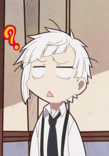 Atsushi Nakajima Confused GIF