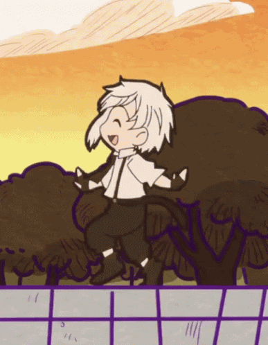 Atsushi Nakajima Happy Anime Boy GIF