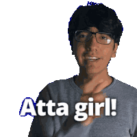 Atta Girl Attagirl Sticker