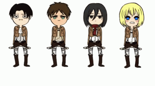 Attack On Titans Party Hard GIF