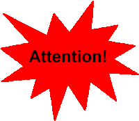 Attention Hello Sticker