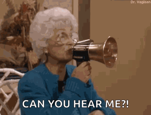 Attention Megaphone GIF