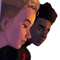 Attracted Look Miles Morales Sticker