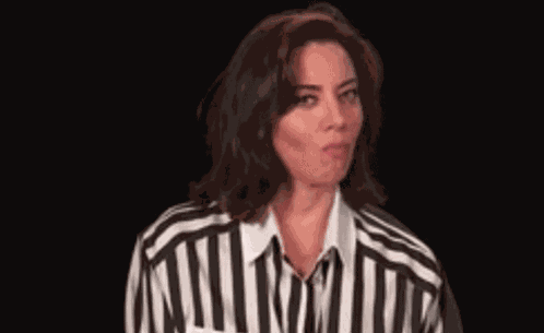 Aubrey Plaza Shocked GIF