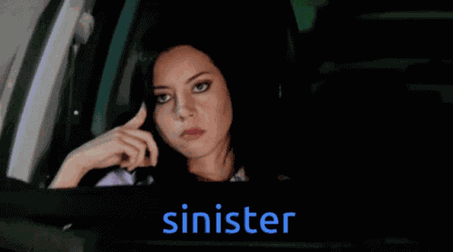 Aubrey Plaza Sinister GIF