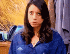 Aubrey Plaza Teeth GIF