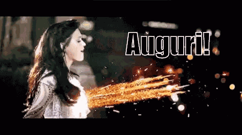 Auguri Fuochi D'Artificio GIF