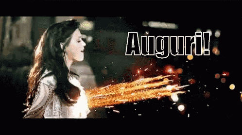 Auguri Fuochi D'Artificio GIF