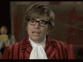 Austin Powers Not Funny GIF