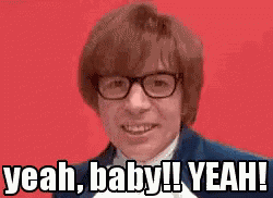 Austin Powers Yeah Baby Austin Powers GIF