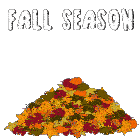 Autumn Fall Activities Sticker