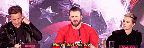 Avengers Chris Evans GIF