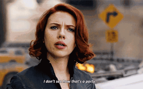 Avengers I Dont See How Thats A Party GIF