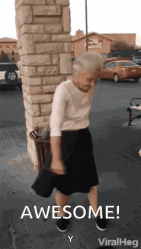 Awesome Grandma GIF