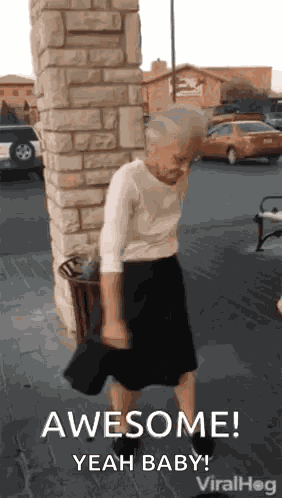 Awesome Grandma GIF