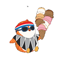 Awesome Ice Cream Sticker