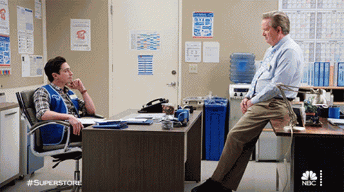 Awkward Moment Glenn GIF