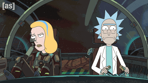 Awkward Ride Home Rick GIF