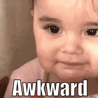 Awkward Silence GIF