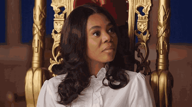 Awkward Smile Trinitie Childs GIF