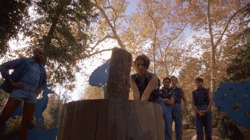Axe Throwing Fail Joel GIF