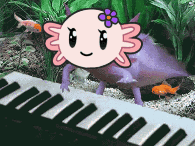 Axolittles Keyboard GIF