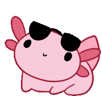 Axolotl Cuchillo Sticker