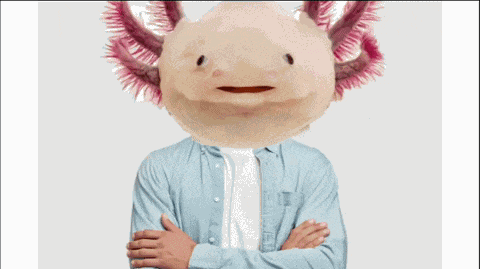 Axolotl Man GIF