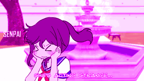 Ayano Aishi Yandere GIF