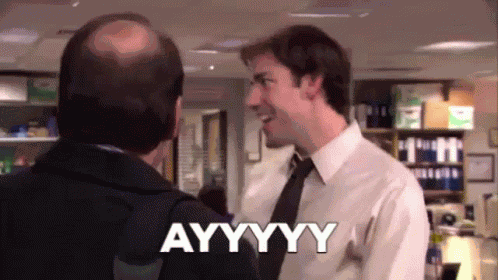 Ayyy Michael Scott GIF