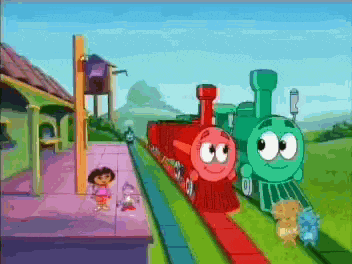 Azul The Blue Train Dora GIF